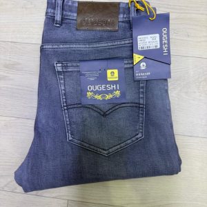 Jean homme bleu – Coupe droite classique