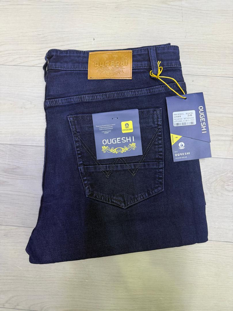 Jean Classique Bleu – Étiquette Signature – Image 2