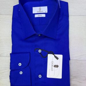 Chemise Bleu Royal – Poches Frontales
