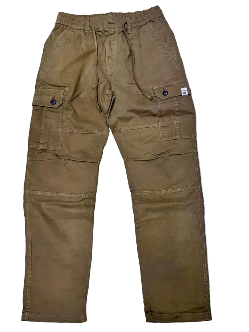 Pantalon Cargo Homme Kaki – Image 2