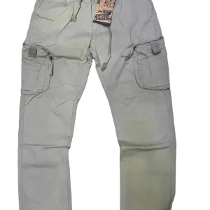 Pantalon Cargo Homme beige – Coupe Droite