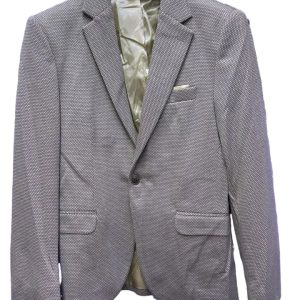 Veste Élégante Homme – Gris Clair Classique