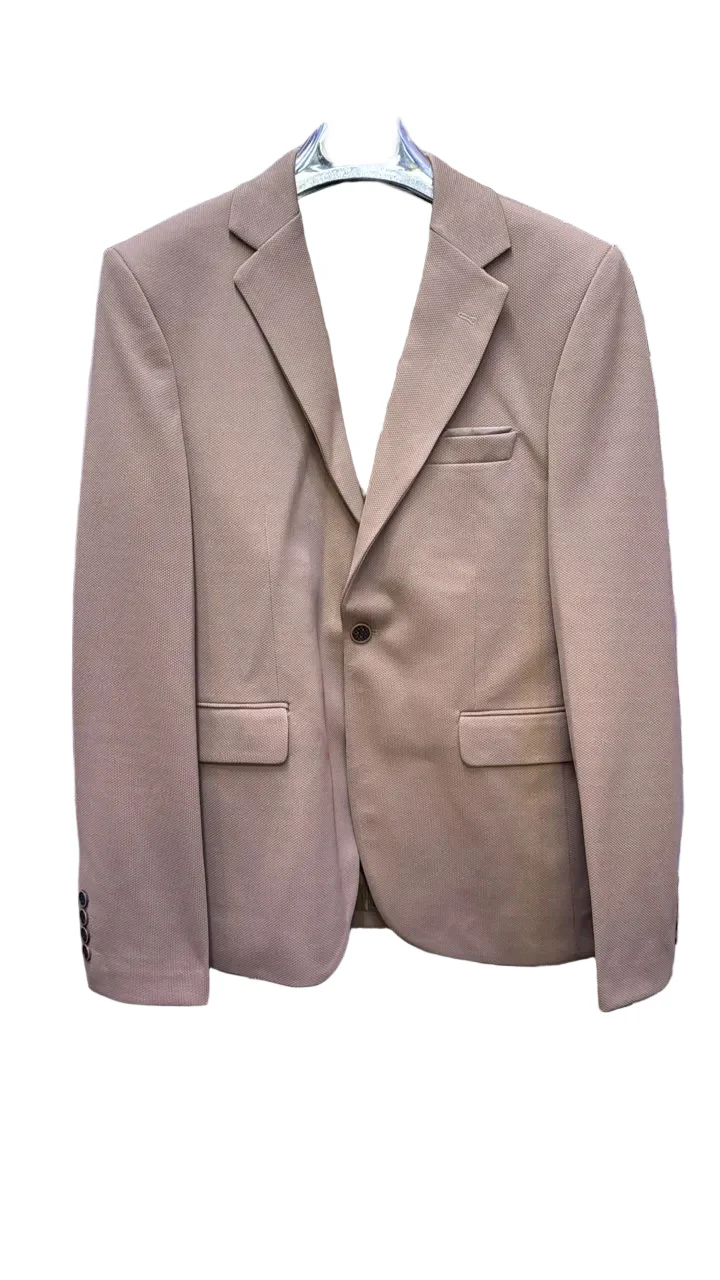Veste Homme Chic Moderne – Beige Élégant – Image 2