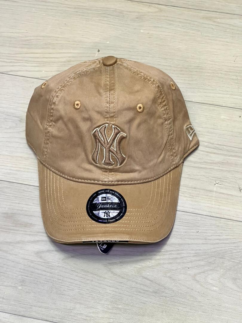 Casquette Marron Camel Brodé “NY”
