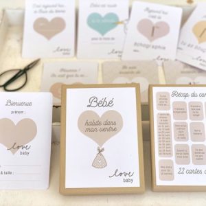 Carte étapes grossesse