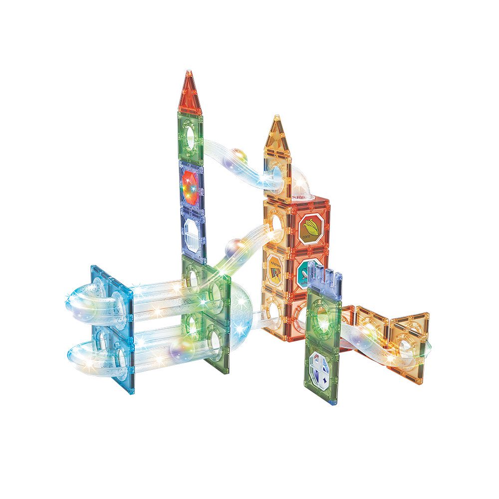Jeu Magnétique Lumineux 3D – 90 pièces STEAM – Image 5