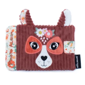 Album photo textile biche