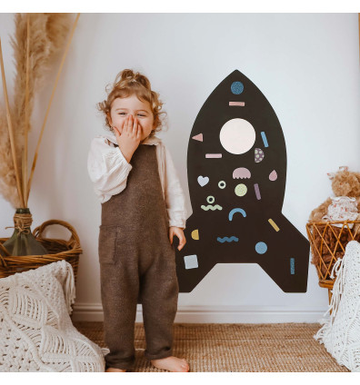 Tableau magnétique repositionnable Fusée – Image 3