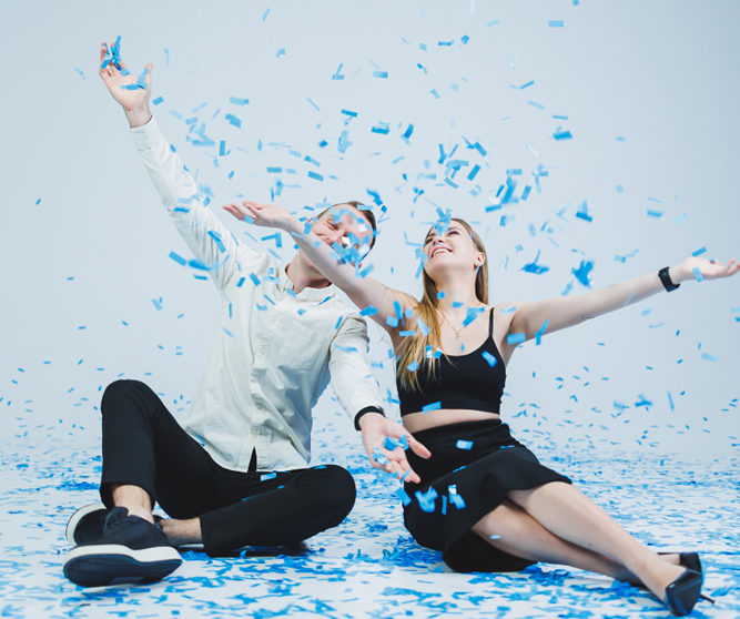 Canon à confettis Gender Reveal – Image 8