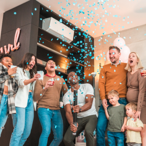 Canon à confettis Gender Reveal