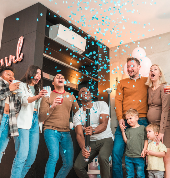 Canon à confettis Gender Reveal – Image 2