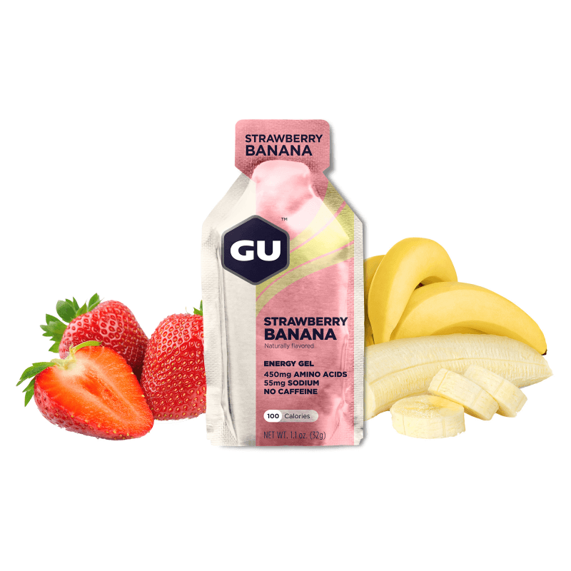 GU ENERGY GEL STRAWBERRY BANANA – Image 2