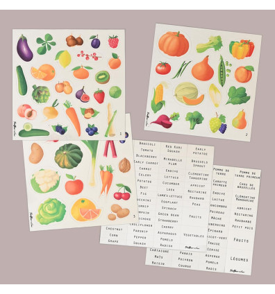 Jeu magnétique Ferflex Fruits et légumes – Image 3