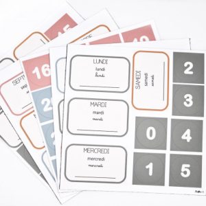 Jeu magnétique Ferflex Mes repères dans le temps