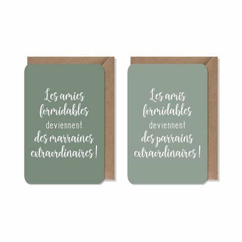 Annonce carte ami(e)s formidables/parrains – marraines exceptionnel(le)s – Image 2