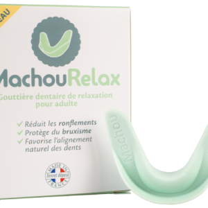 MachouRelax est une gouttière dentaire de relaxation pour adulte