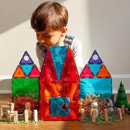 Blocs de construction magnétiques Magna-Tiles Clear Colors 32 pièces – Image 7