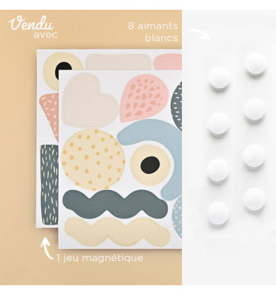 Tableau magnétique repositionnable Nuage – Image 4