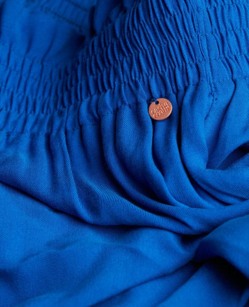 Pantalon de grossesse Sahel Bleu Electrique Cache-Cœur – Image 5