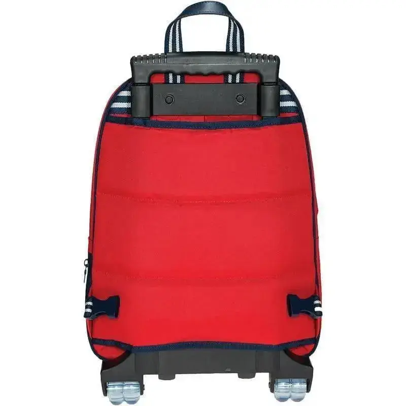 Sac à dos roulettes Tann's Chiné Teddy Gris – Image 5