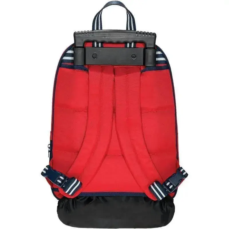 Sac à dos roulettes Tann's Chiné Teddy Gris – Image 6