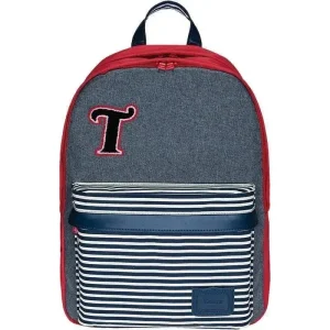 Sac à dos Tann's Chiné Teddy Gris 2 compartiments