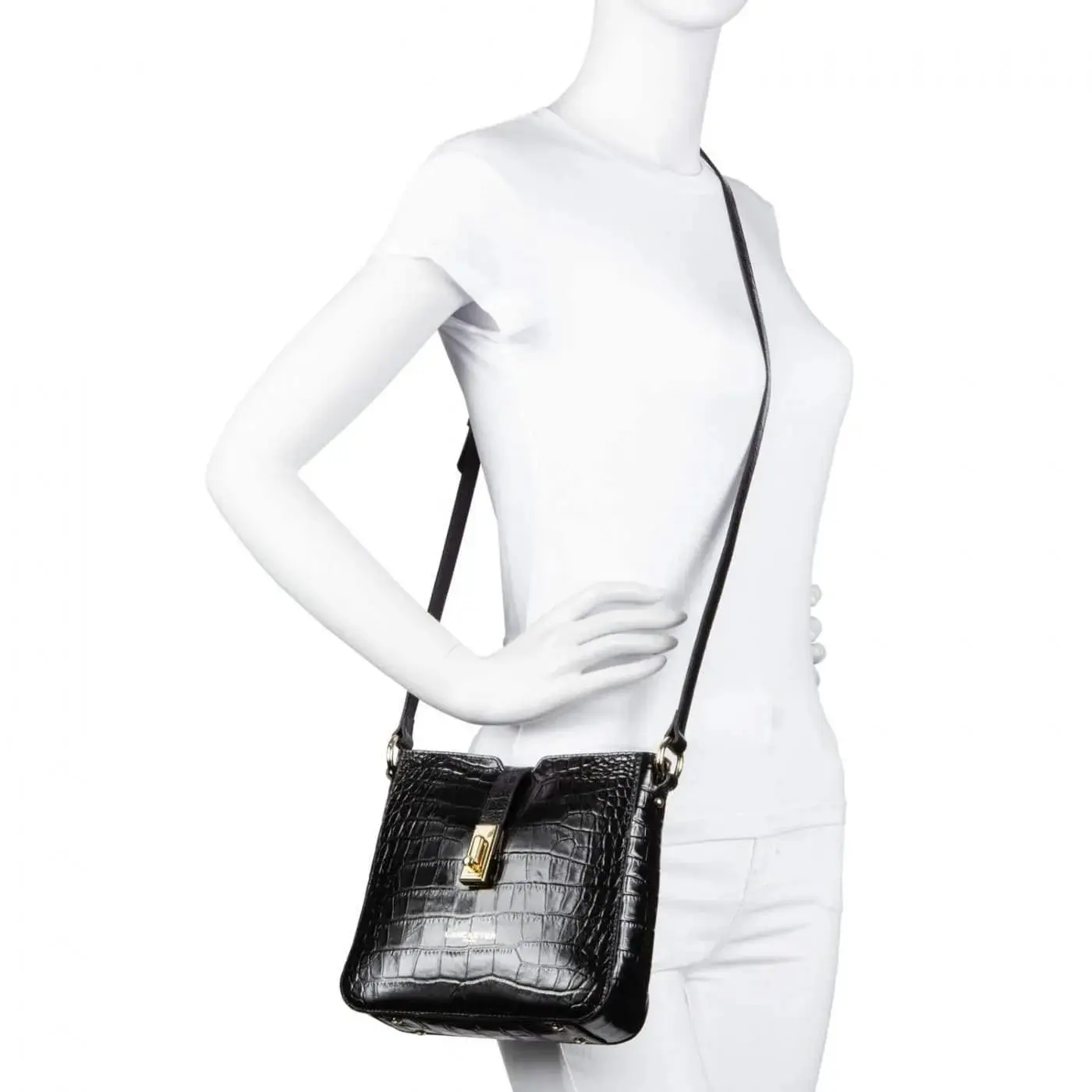 Sac Trotteur Lancaster Exotic Croco 524-48 – Image 6