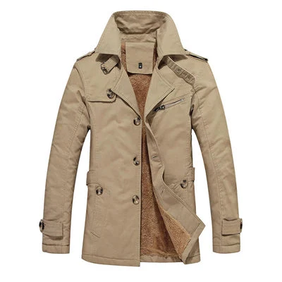 Manteau Trench Matelassé Élégant – Image 4